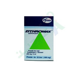 [33408] ZITHROMAX 900 MG SUSPENSION 22.5 ML--
