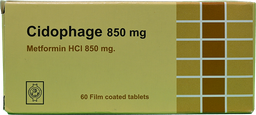 [2041] CIDOPHAGE RETARD 850MG 60 TABLET