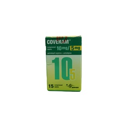 [48980] COVERAM 10 /5 MG 15 TABLET