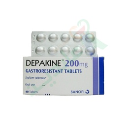 [14600] DEPAKINE 200 MG 40 TABLET