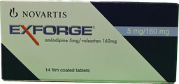 [48657] EXFORGE  5 MG / 160 MG  14 TABLET