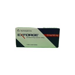 [48541] EXFORGE 10 MG / 160 MG 14 TABLET