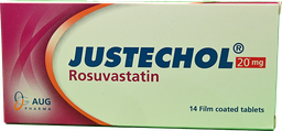 [18396] JUSTECHOL 20 MG 14 TABLET