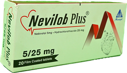 [60352] NEVILOB PLUS 5 / 25 MG 20 TABLET