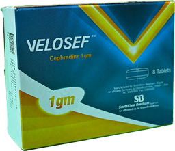 [26488] VELOSEF 1 GM 8 TABLET