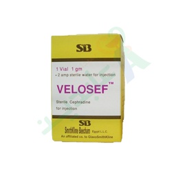 [36511] VELOSEF 1 GM VIAL--