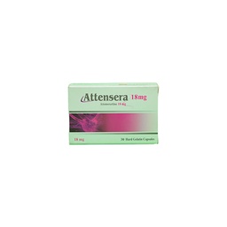 [89695] ATTENSERA 18 MG  30 CAPSULES