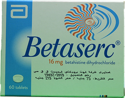 [55185] BETASERC 16 MG 60 TABLET