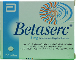 [55186] BETASERC 8 MG 100 TABLET