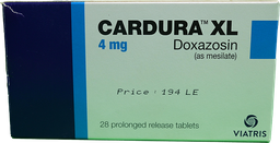 [48081] CARDURA XL 4 MG 28 TABLET