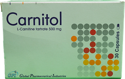 [22492] CARNITOL 500 MG 30 CAPSULES