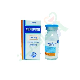[49278] CEFEPIME 500 MG VIAL--