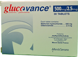 [47524] GLUCOVANCE  2.5 / 500 MG 30 TABLET