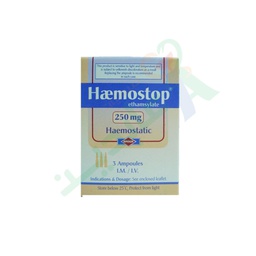 [4546] HAEMOSTOP 250 MG 3 AMPULES--