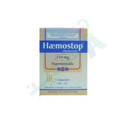 [4546] HAEMOSTOP 250 MG 3 AMPULES