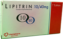 [51294] LIPITRIN 10/40 MG  7 TABLET