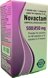 [65639] NOVACTAM 500/250MG VIAL