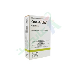 [21579] ONE-ALPHA 0.25 MCG 30 CAPSULES