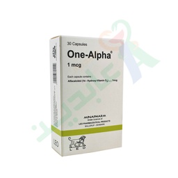 [21542] ONE-ALPHA 1 MCG 30 CAPSULES