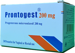 [47558] PRONTOGEST 200 MG 30 SUPPOSITORIES