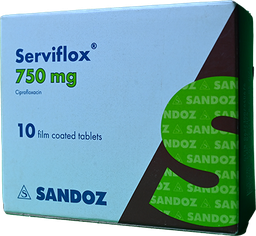 [41156] SERVIFLOX 750MG 10 TABLET