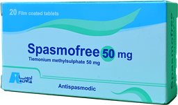 [49215] SPASMOFREE 50 MG 20 TABLET