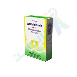 [6481] ACETYLCISTEIN 200 MG EFF 10 SACHETS--