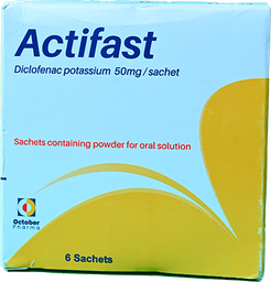 [48664] ACTIFAST  50 MG  6 SACHETS  2 GM