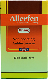 [49824] ALLERFEN  180 MG  20 TABLET