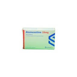 [96844] ATOMOXETINE 25 MG 30 CAPSULES