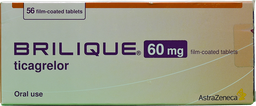 [94101] BRILIQUE 60 MG 56 TABLET