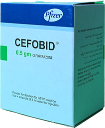 [36710] CEFOBID 500 MG  VIAL