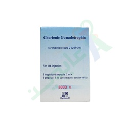 [64563] CHORIONIC GONADOTROPHIN 5000 MG 1 AMP