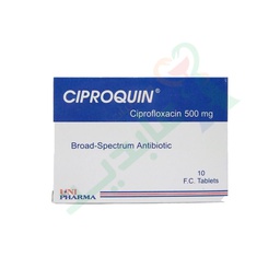 [47926] CIPROQUIN 500 MG 10 TABLET