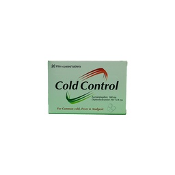[58649] COLD CONTROL 500 MG 20 TAB