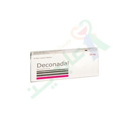 [49858] DECONADAL 20 MG 14 TAB--