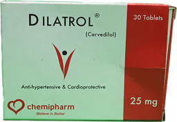 [51281] DILATROL 25 MG 30 TABLET