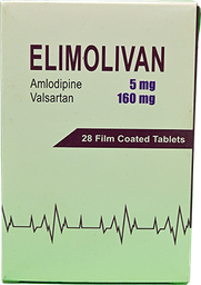 [96832] ELIMOLIVAN 160/5 MG 28 TABLET