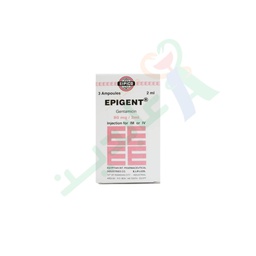 [18975] EPIGENT 80 MG 3 AMP--