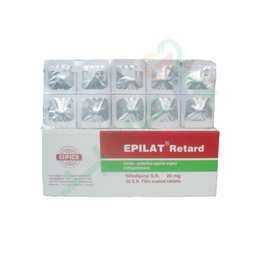 [916] EPILAT  RETARD  20 MG  20 TABLET--