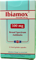 [3717] IBIAMOX  500 MG  12 CAPSULES