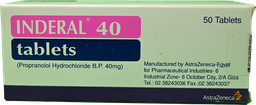 [47724] INDERAL 40 MG 50 TABLET