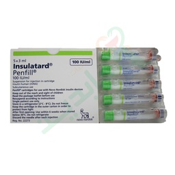 [30873] INSULATARD 100 IU PENFILL 5 CART