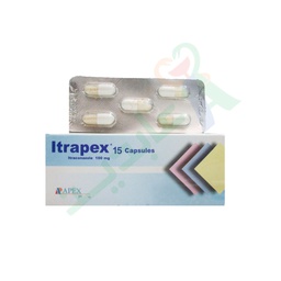 [10474] ITRAPEX 100 MG 15 CAPSULES