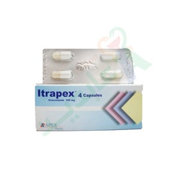 [10477] ITRAPEX 100 MG 4 CAPSULES--