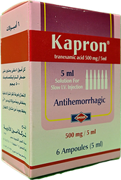 [17808] KAPRON 500 MG 6 AMPULES