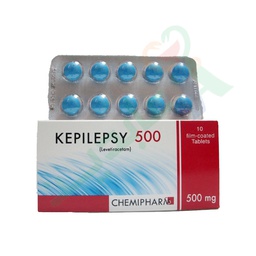 [53229] KEPILEPSY 500 MG 10 TABLET--
