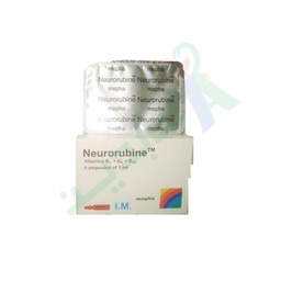 [49270] NEURORUBINE 6 AMPULES--