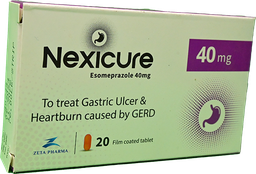 [89657] NEXICURE 40 MG 20 TABLET