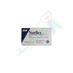[2575] NORFLEX 30 MG 3 AMPULES--